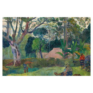 Schilderij - Paul Gauguin, Te raau rahi (The Big Tree), reproducties (6)