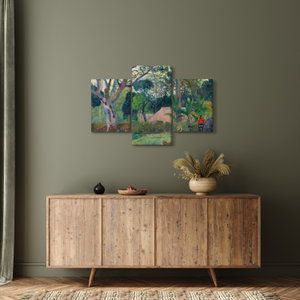 Schilderij - Paul Gauguin, Te raau rahi (The Big Tree), reproducties (3)