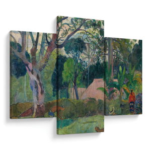 Schilderij - Paul Gauguin, Te raau rahi (The Big Tree), reproducties (V025322V90603PCS)
