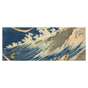 Obraz - Katsushika Hokusai, Fishing Boats at Choshi in Shimosa (Soshu Choshi), reprodukce (6)