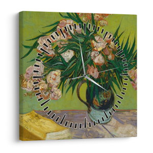 Obraz - Vincent van Gogh, Oleanders, reprodukce (s hodinami) (V025335V3030C)