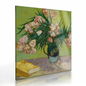 Skleněný obraz - Vincent van Gogh, Oleanders, reprodukce (V025335V4040GD)