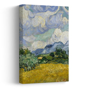 Obraz - Vincent van Gogh, Wheat Field with Cypresses, reprodukce (V025338V2030)