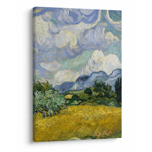 Obraz - Vincent van Gogh, Wheat Field with Cypresses, reprodukce (V025338V5070)