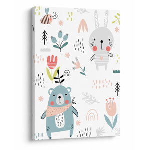 Obraz - Zvířátka na louce