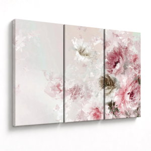 Obraz - Malba růžových květů (V025560V120803PCS)