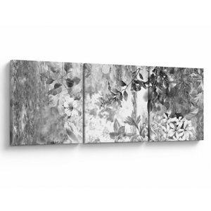 Schilderij - Romantische tuin