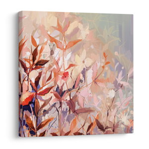Bild auf Leinwand - Malerei Pastell Herbst