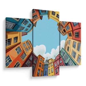 Obraz - Mezi domy (V025724V90603PCS)