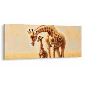 Schilderij - Giraffen (V025843V12050)