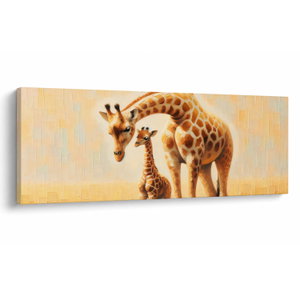 Schilderij - Giraffen (V025843V14558)