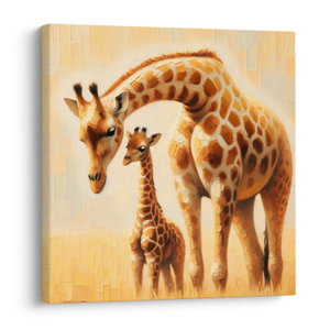 Schilderij - Giraffen (V025843V5050)