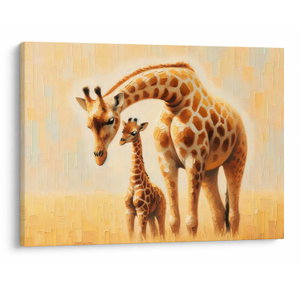 Schilderij - Giraffen (V025843V7050)