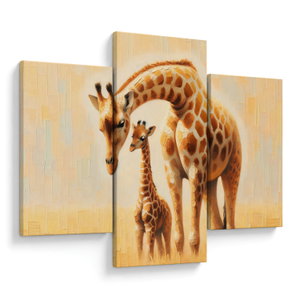 Schilderij - Giraffen (V025843V90603PCS)