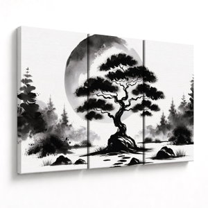 Obraz - Černobílá bonasi (V025879V120803PCS)