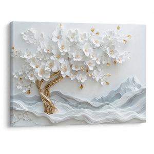 Tablou – Arborele vieții 3D elegant