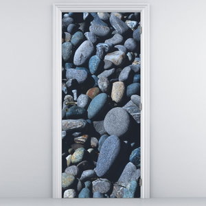 Fototapeta na dvere - Plážové okruhliaky
