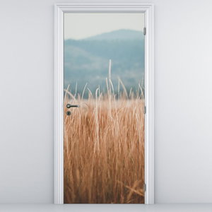 Fototapeta na dvere - Detail lúčneho porastu