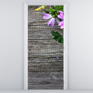 Deursticker - Weilandbloemen