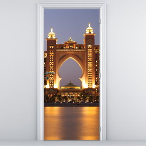 Foto tapeta za vrata - Građevina u Dubaiju