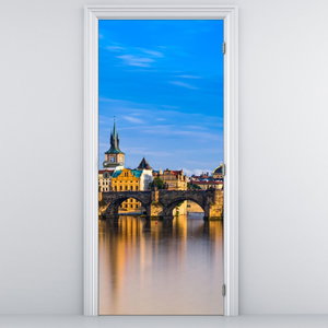 Foto tapeta za vrata - Karlov most