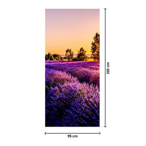 Deursticker - Lavendelveld (4)