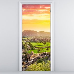 Türtapete - Hampi, Tal in Indien