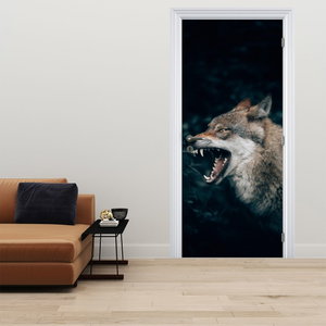Deursticker - Wolf (2)