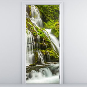 Türtapete - Wasserfall