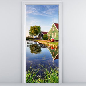 Fotótapéta ajtóra - Holland malmok