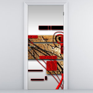 Fototapeta na dveře - Abstrakce