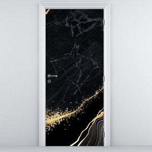 Fototapeta na dveře - Zlatá abstrakce