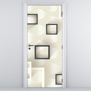 Fototapeta na dveře - Geometrická abstrakce