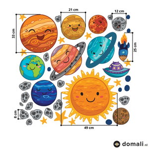 Muurstickers - Heelal III (2)