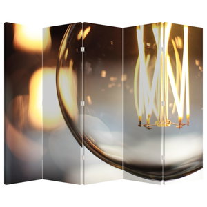 Kamerscherm - Brandende gloeilamp