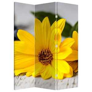 Paravent - Gelbe Blumen