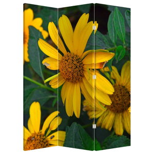 Paravent - Gelbe Blumen