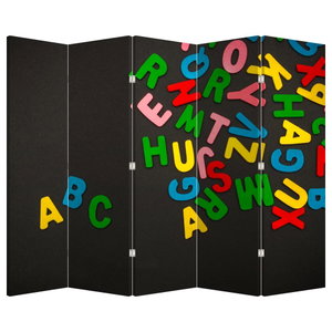 Kamerscherm - Kleurletters