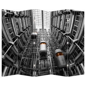 Paraván - Lift az épületben
