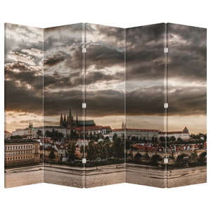 Paraván - Pražský hrad v šeru