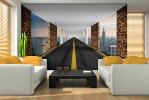 Fototapeta - Silnice 3D, New York (2)