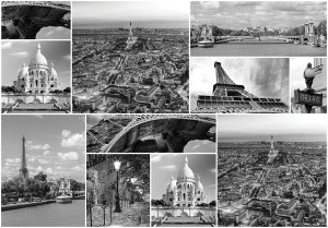 Fototapeta - Pařížské památky (2)
