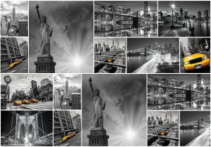 Fototapeta - New York - koláž (2)
