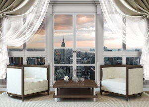 Fototapeta - New York - výhled z okna (2)