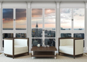 Fototapeta - New York - výhled z okna (2)