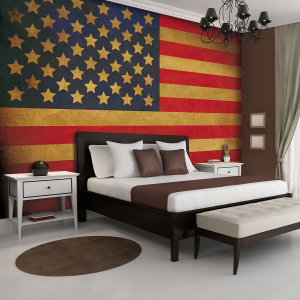 Fototapeta - Vlajka USA