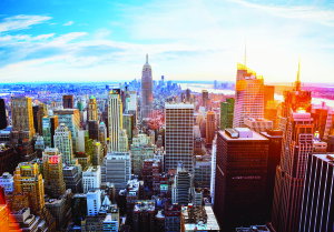 Fototapeta - Pohled na New York City