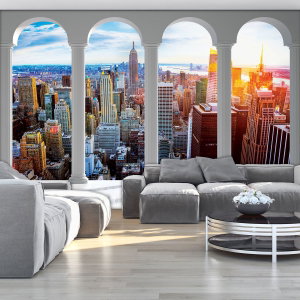 Fototapeta - Pohled na New York City
