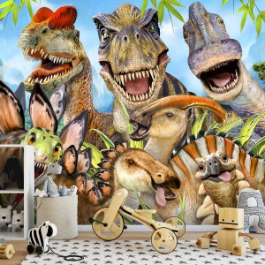 Fototapeta - Dinosauři - Selfie