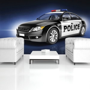 Fototapeta - Policejní auto